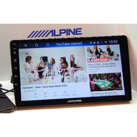 Màn hình DVD Android ô tô Alpine INE-AS609