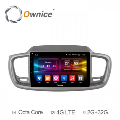 Đầu màn hình android DVD ô tô Ownice C500+ cho xe Kia Sorento