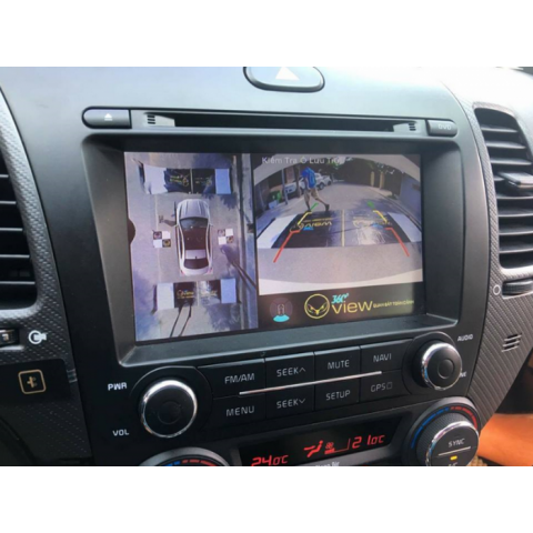 Camera 360 độ ô tô cho xe Kia Forte