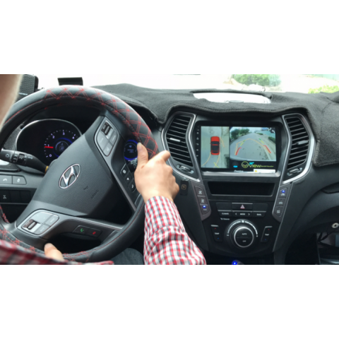 Camera 360 độ Oview cho xe Hyundai Santafe