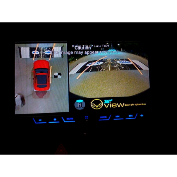 Camera 360 độ ô tô cho xe Mitsubishi Outlander
