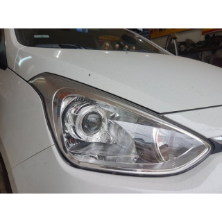 Độ bóng đèn bi xenon ô tô xe Hyundai i10