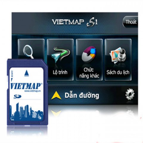 Thẻ bản đồ dẫn đường Vietmap