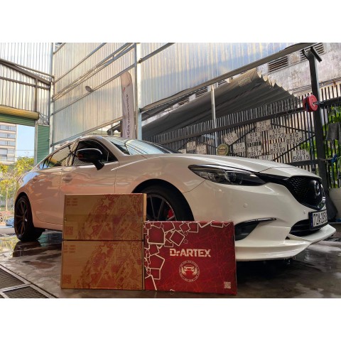 Cách âm chống ồn với vật liệu DrARTEX cho Mazda 6