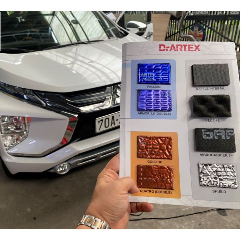 Cách âm chống ồn với vật liệu DrARTEX cho Mitsubitshi Xphander