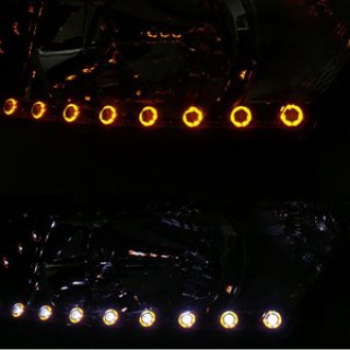 Dải LED pha màu UFO dành cho xe Lacetti-Cruze 2010