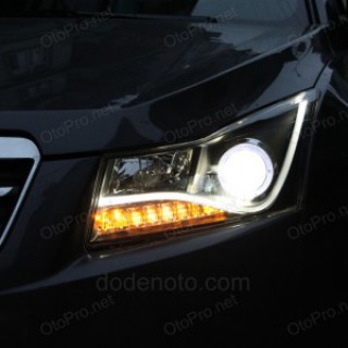 Đèn pha LED nguyên bộ Chevrolet Cruze/Lacetti kiểu Audi R8