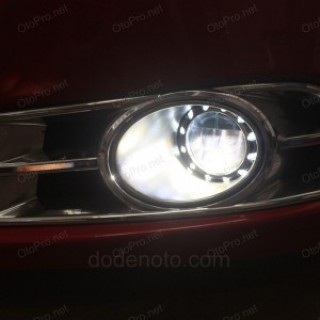 Độ đèn gầm siêu sáng Osram cho xe Daewoo Lacetti