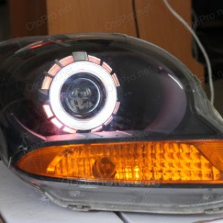 Độ đèn bi Xenon, Projector cho xe Matiz