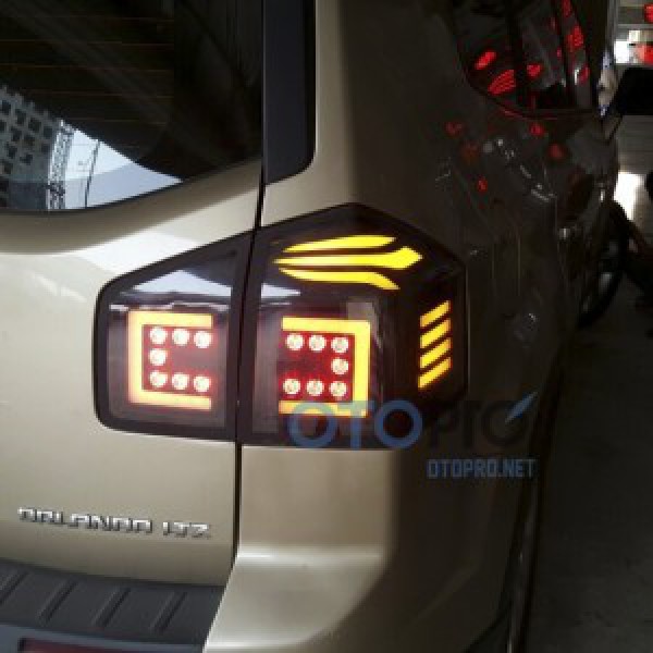 Độ đèn hậu LED cho xe Chevrolet Orlando 2015-2016