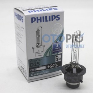 Bóng xenon tăng sáng D2S ánh sáng 4800K Philips chính hãng