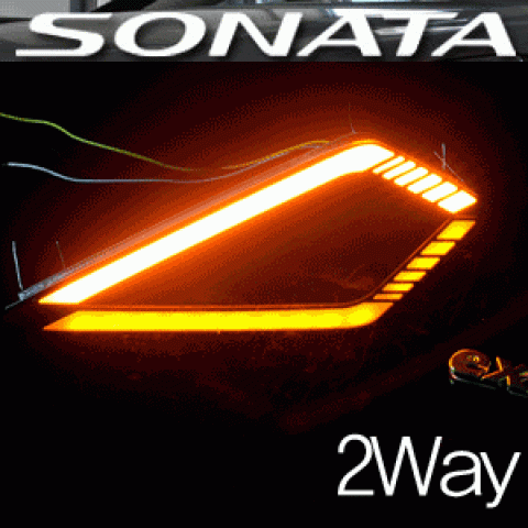 Module đèn gầm LED 2 màu cho xe Sonata 2015