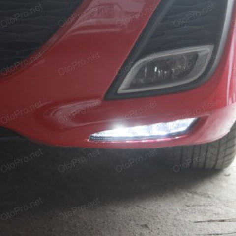 Đèn gầm độ LED nguyên bộ, daylight cho xe Mazda 3
