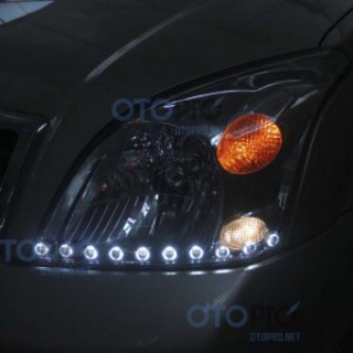 Độ dải LED mí Oblock cho xe Toyota Prado