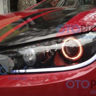 Độ bi xenon, angel eyes, LED mí khối Volkswagen Scirocco