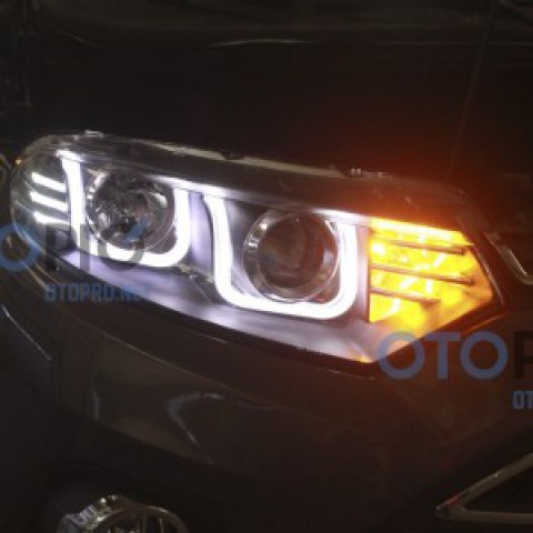 Đèn Pha Độ Led Nguyên Bộ cho xe Ford Ecosport 2014 mẫu BMW