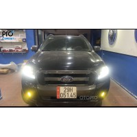 Ford Ranger WT độ BI GẦM LED EAGLE F- LIGHT AOZOOM
