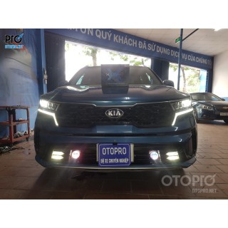 Kia Sorento 2021 độ Bi gầm F10