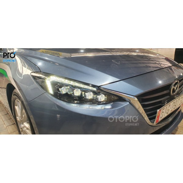  Luces Mazda 3 2016 con faros y luces traseras full LED