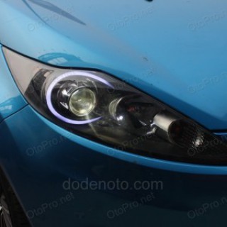 Độ đèn bi xenon, projector, LED khối cho xe Ford Fiesta