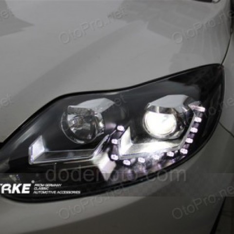 Đèn pha độ LED nguyên bộ cho xe Ford Focus 2013 mẫu 2