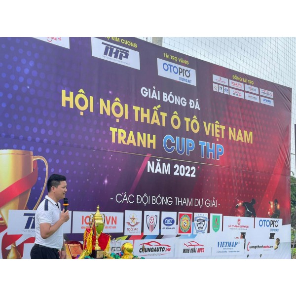 OTOPRO - Nhà tài trợ vàng Giải bóng đá Hội Nội thất ôtô Việt Nam 2022