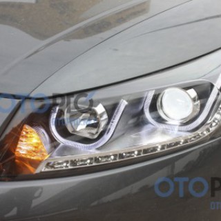 Đèn pha độ LED nguyên bộ cho xe Honda Accord 2011 mẫu TLZ