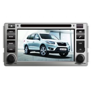 Màn hình đầu DVD cho xe Hyundai Santafe 2009-2011