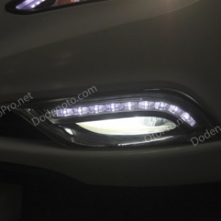 Đèn gầm LED nguyên bộ cho xe Hyundai Sonata mẫu mạ crom