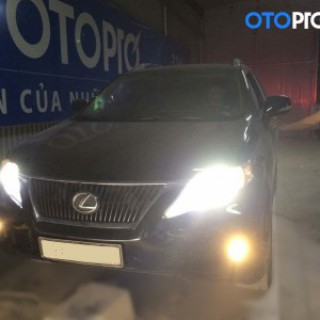 Độ đèn xe Lexus RX350 2010 – Độ Bi Hella5 cho đèn pha, độ bi gầm