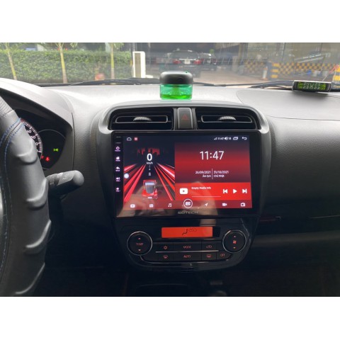 Mitsubishi Attrage 2021 lắp màn hình android Gotech GT6 New