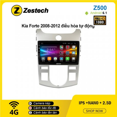 Màn hình ô tô DVD Android Z500 – Kia Forte