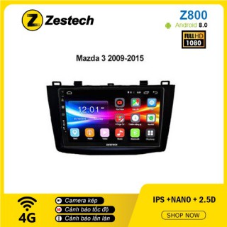 Màn hình ô tô DVD Android Z800 – Mazda 3