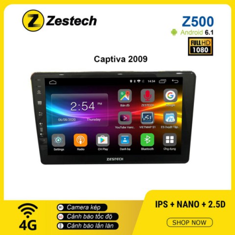 Màn hình Ô tô DVD Android Z500 – Chevrolet Captiva 2009
