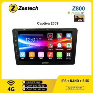 Màn hình ô tô DVD Android Z800 – Chevrolet Captiva 2009