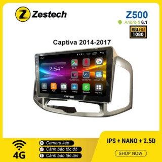 Màn hình Ô tô DVD Android Z500 – Chevrolet Captiva 2014 – 2017