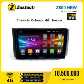 Màn hình ô tô DVD Android Z800 New – Chevrolet Colorado điều hòa cơ