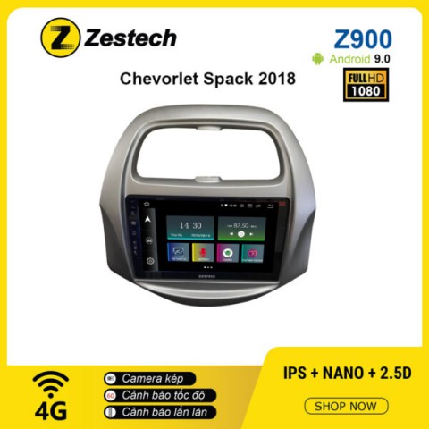 Màn hình ô tô DVD Android Z900 – Chevrolet Spark 2018