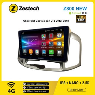 Màn hình ô tô DVD Android Z800 New – Chevrolet Captiva bản LTZ 2012 – 2018