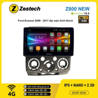 Màn hình ô tô DVD Android Z800 New – Ford Everest 2009 – 2011