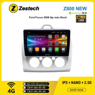 Màn hình ô tô DVD Android Z800 New – Ford Focus 2009