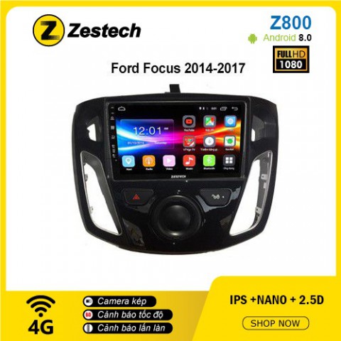 Màn hình ô tô DVD Android Z800 – Ford Focus