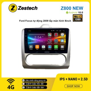 Màn hình ô tô DVD Android Z800 New – Ford Focus tự động 2009