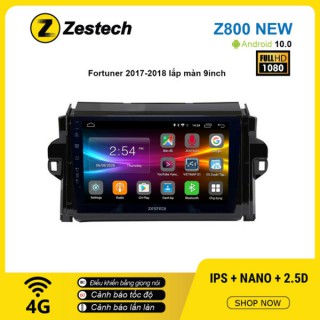 Màn hình ô tô DVD Android Z800 New – Toyota Fortuner 2017 – 2018