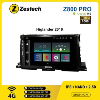 Màn hình ô tô DVD Z800 Pro – Toyota Highlander