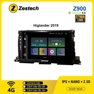 Màn hình ô tô DVD Android Z900 – Toyota Highlander