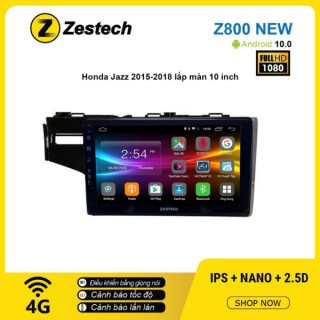 Màn hình ô tô DVD Android Z800 New – Honda Jazz 2015 – 2018