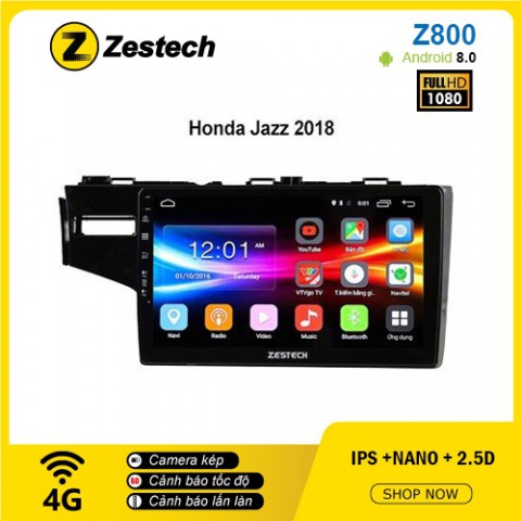 Màn hình ô tô DVD Android Z800 – Honda Jazz