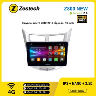 Màn hình ô tô DVD Android Z800 New – Huyndai Accent 2012 – 2016