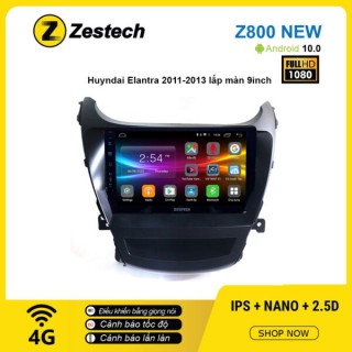 Màn hình ô tô DVD Android Z800 New – Huyndai Elantra 2011 – 2013